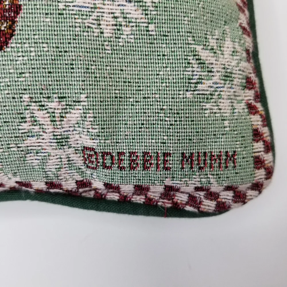 Debbie Mumm‎ Christmas Tea Tapestry Rectangular Throw Pillow 12